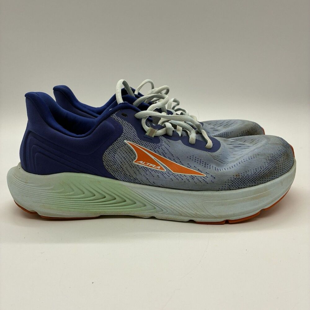 Altra Provision 8 Womens 11 Blue Running Shoes Zero Drop Footshape Pre Owned